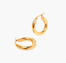 Carica l'immagine nel visualizzatore di Gallery, ORECCHINI CERCHIO ORO