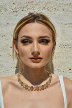 Carica l'immagine nel visualizzatore di Gallery, CRYSTAL CHOCKER Ambra-Bianco