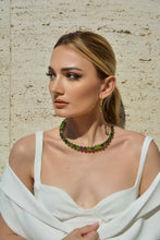 Carica l'immagine nel visualizzatore di Gallery, CRYSTAL CHOCKER viola-verde